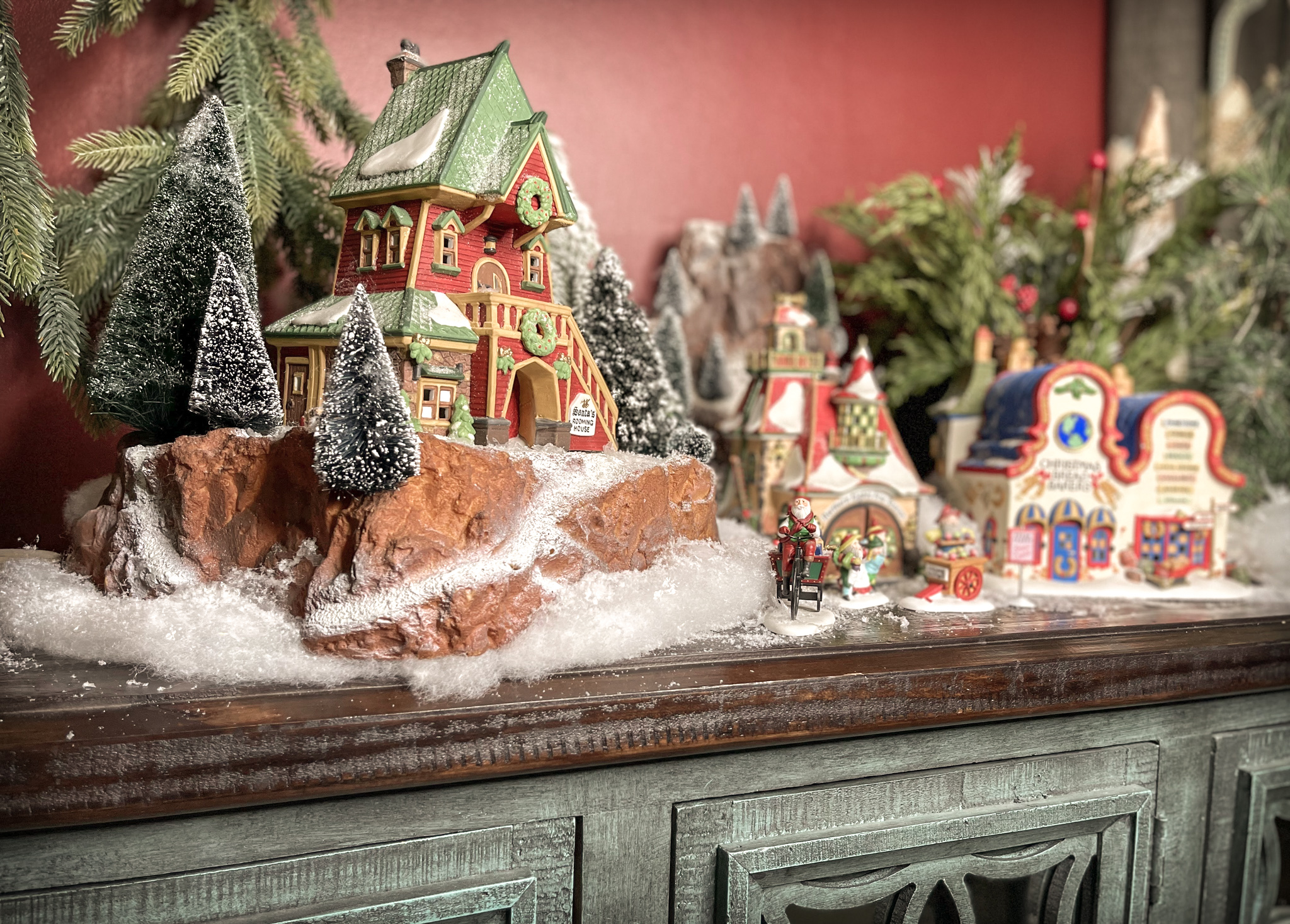 How To Make A Christmas Village Display 