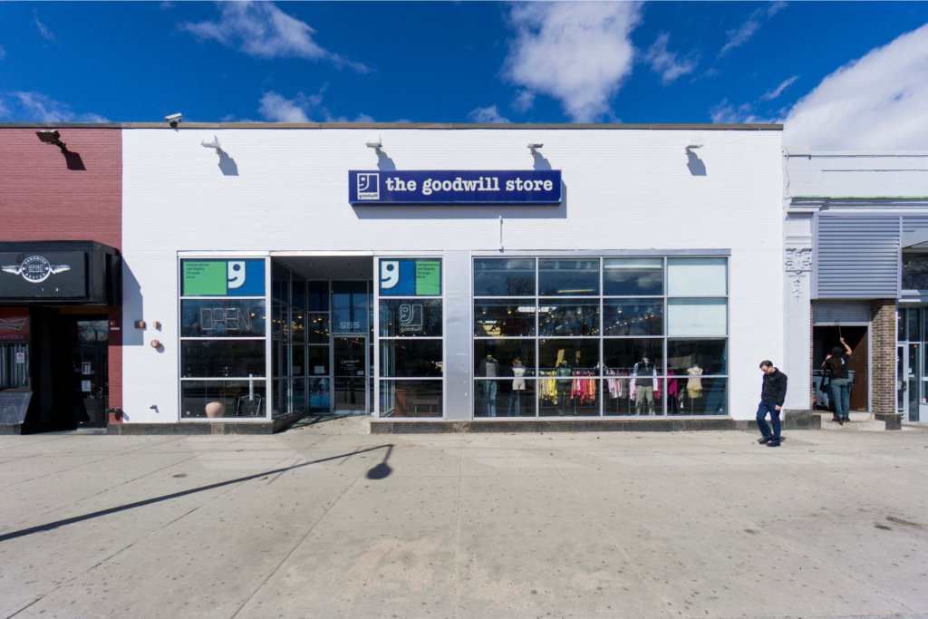 The Goodwill Store front