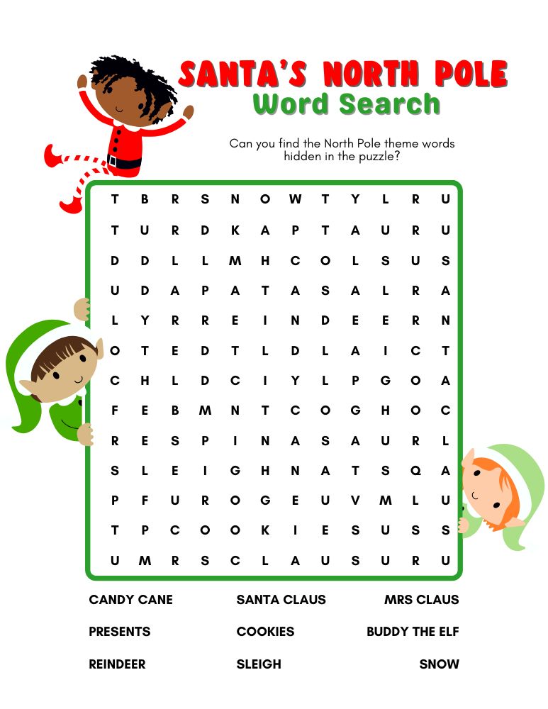 Christmas Word Search