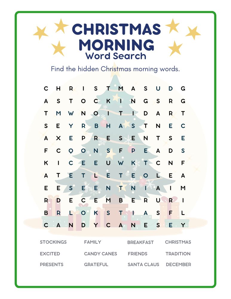 Christmas Word Search